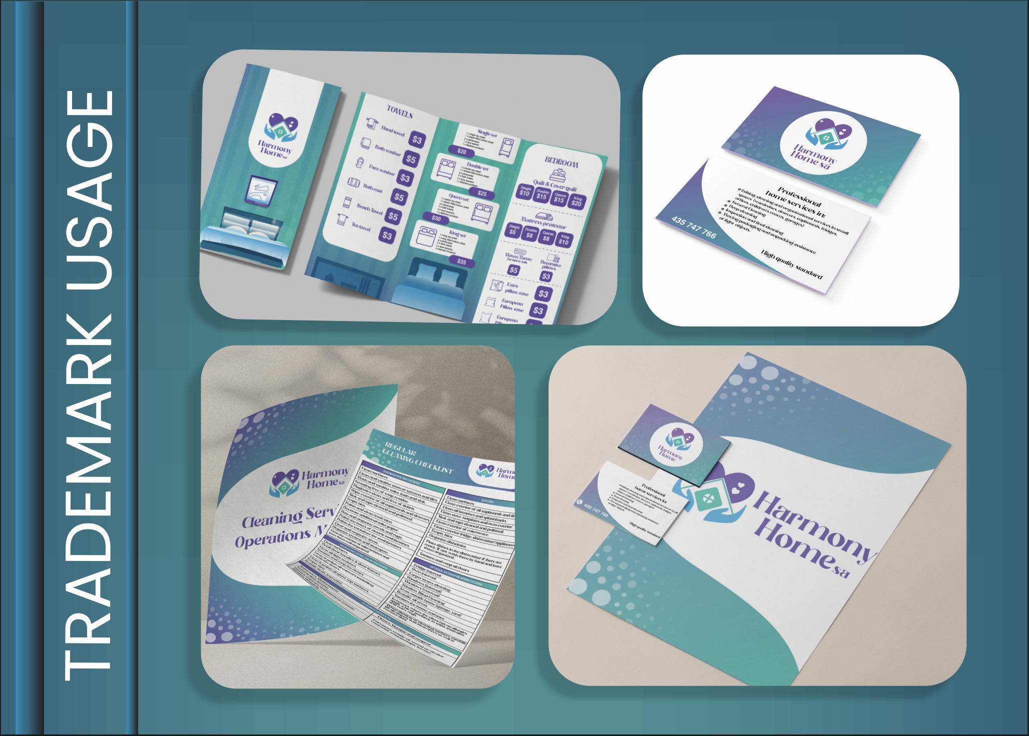HarmonyHome — Brand Identity